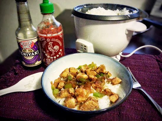 Easy Stir Fry Bowls, simple meals, teriyaki sauce