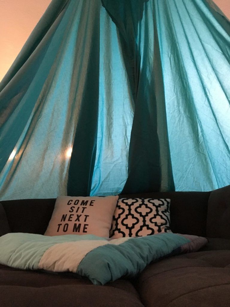 ultimate couch, ultimate couch bed, ultimate fort, fort in living room, date night fort, date night ultimate couch, indoor date night ideas, bed canopy for living room, finding joy, joy in marriage, a joyful marriage